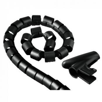 Cable Bundle Tube "Easy Cover",  1.5 m, 30 mm, black