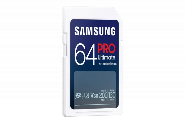 Memory card Samsung PRO Ultimate SD Card 64GB UHS-I , U3, V30 