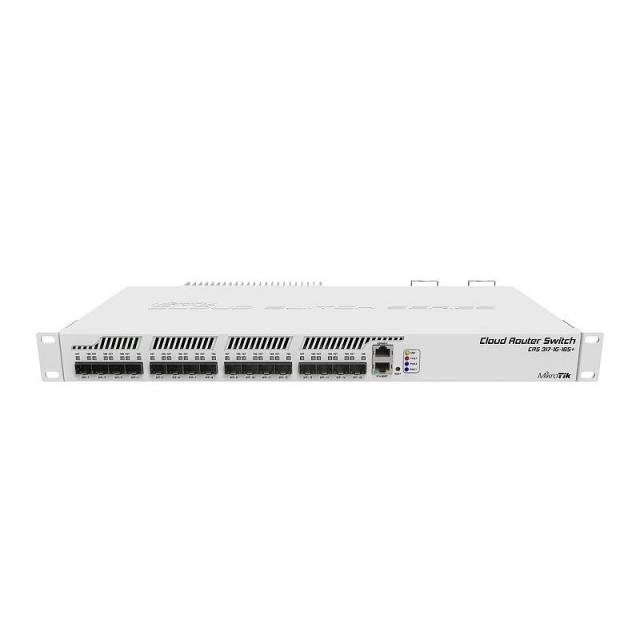 Cloud Router Mikrotik CRS317-1G-16S+RM, 1 х Gigabit LAN, 16 х SFP 