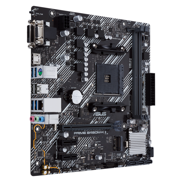 Motherboard ASUS PRIME B450M-K II, AM4, DDR4 