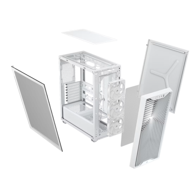 Case Corsair 3200D RS Mid-Tower Performance Case - White 