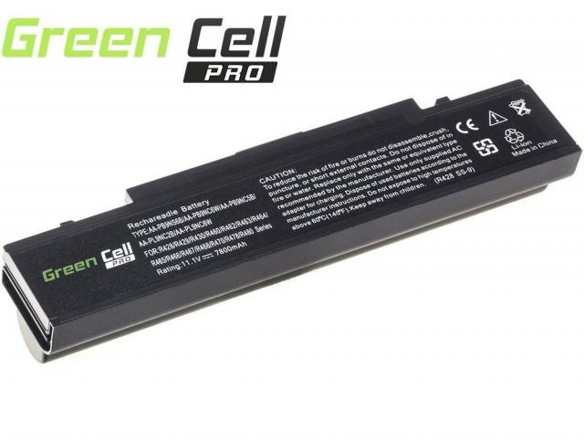 Батерия  за лаптоп GREEN CELL, Samsung RV511 R519 R522 R530 R540 R580 R620 R719 R780 PB2NX6W PB9NC6B, 11.1V, 7800mAh 