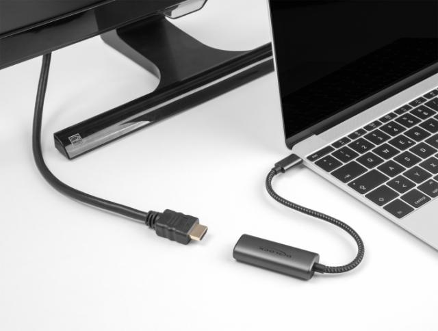 Адаптер DeLock 64229, USB-C - HDMI (DP Alt Mode), 8K, HDR 