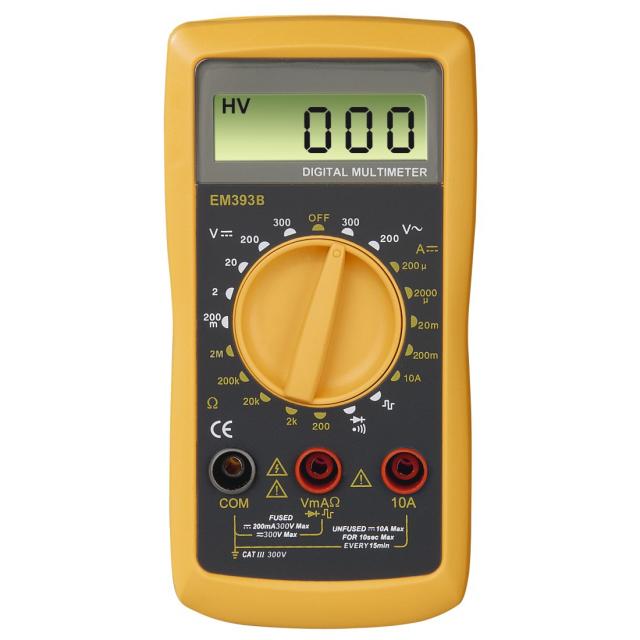 Hama Digital Multimeter, CAT III, 300 V, 223565 