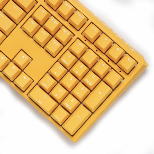 Геймърскa механична клавиатура Ducky One 3 Yellow Full-Size, Cherry MX Red 