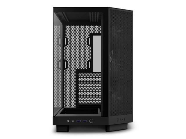 Кутия NZXT H6 Flow RGB Matte Black - Middle Tower 