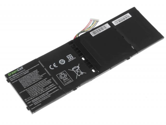 Батерия за лаптоп GREEN CELL, Acer Aspire V5-552, V5-572, V5-573, V7-581, R7-571, 15V, 3560mAh  