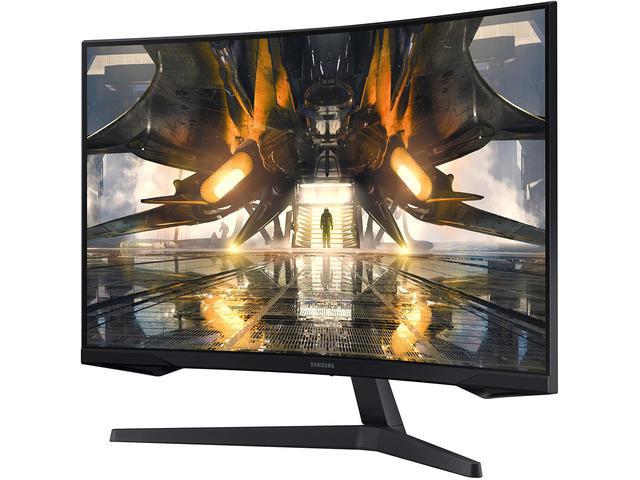 Монитор Samsung LS27AG550A 27" Odyssey G55A, VA Curved, QHD 2560x1440 , 165 Hz, 1 ms, HDR10, AMD FreeSync, DP, HDMI, Black 