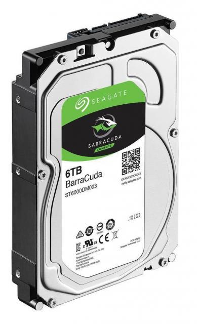 HDD SEAGATE BarraCuda, 6TB, 256MB, 5400 rpm, SATA 3, ST6000DM003 
