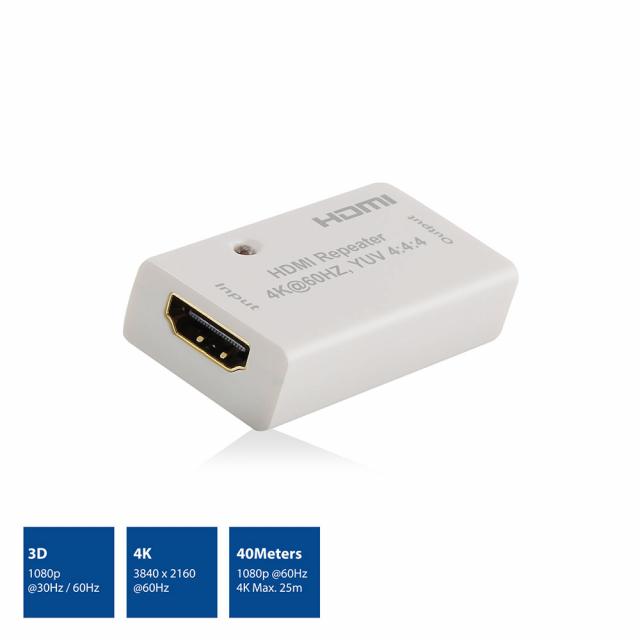 HDMI repeater, up to 40 meter, 4K support 