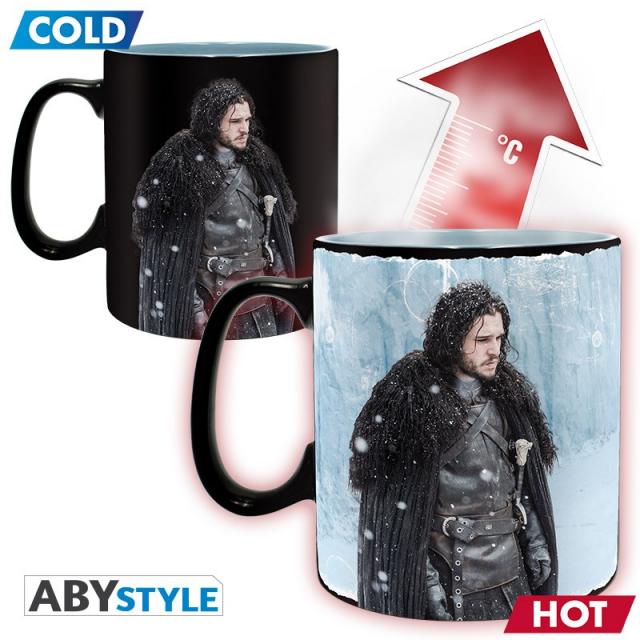 ABYSTYLE GAME OF THRONES Heat Change Mug Winter is here 