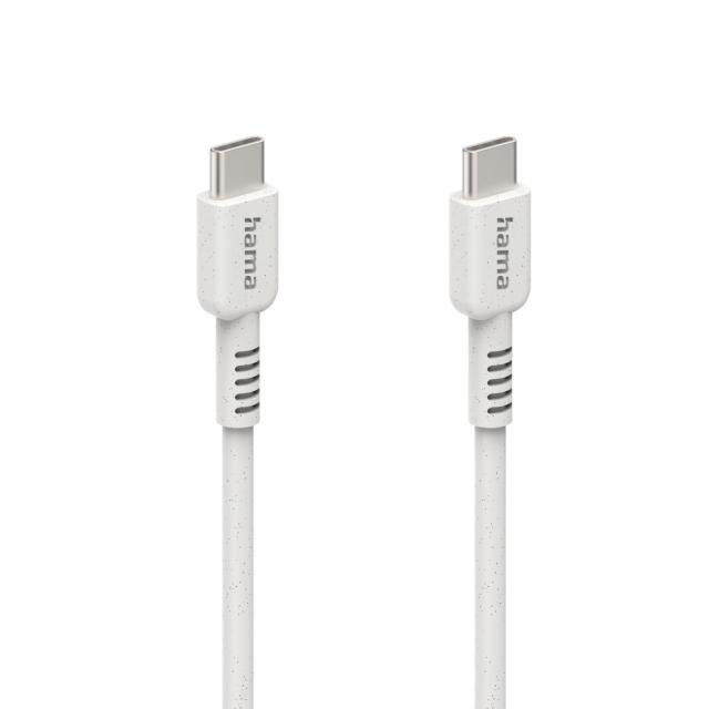 Кабел за зареждане HAMA "Eco", USB-C - USB-C, 1 м, 187282 