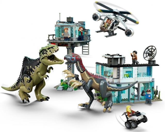 LEGO Jurassic World - T.Rex & Atrociraptor Dinosaur Breakout - 76949 