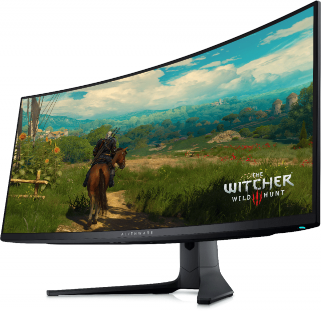 Monitor Dell Alienware AW3423DWF 34" Curved QD-OLED, WQHD 3440 x 1440 , 165Hz, 0.1ms 