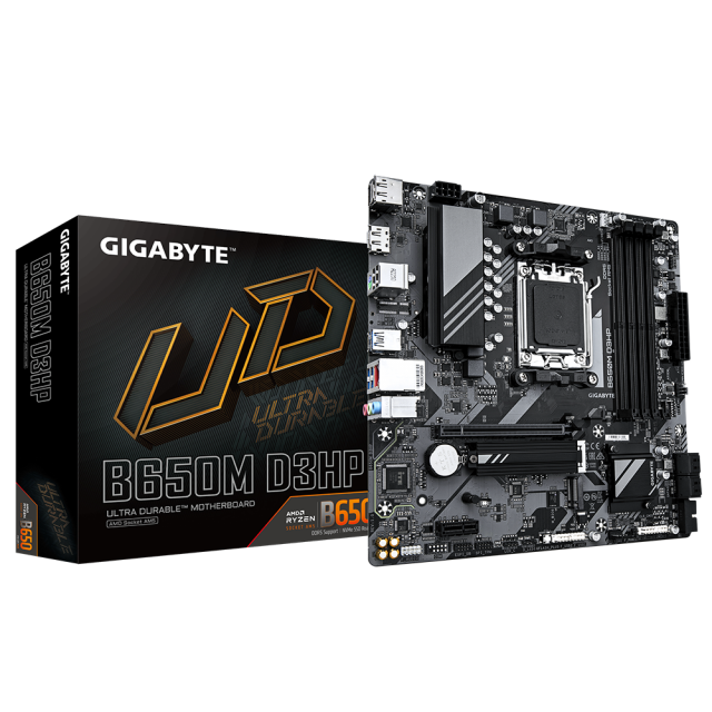 Дънна платка GIGABYTE B650M D3HP socket AM5 