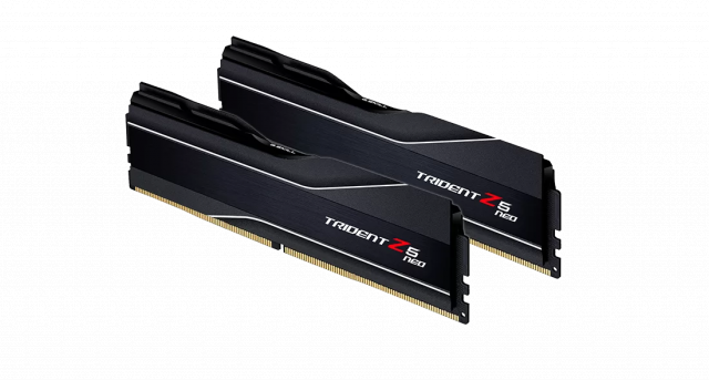 Памет G.SKILL Trident Z5 Neo Black 64GB(2x32GB) DDR5 PC5-48000 6000MHz CL32 F5-6000J3238G32GX2-TZ5N 