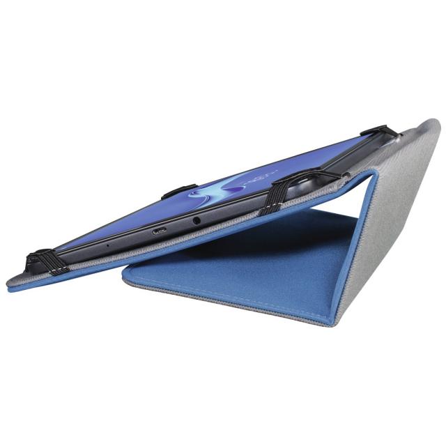 Hama "Strap" Tablet Case for Tablets 24 - 28 cm (9.5 - 11"), blue 