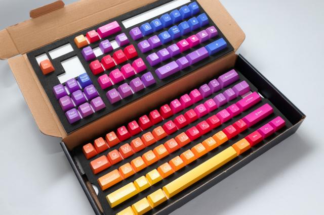 Ducky Afterglow 108-Keycap Set ABS Double-Shot US Layout 