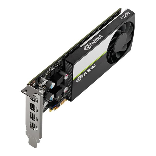 Graphic card PNY NVIDIA T1000 8GB, GDDR6, 128 bit, 4 x mDP 