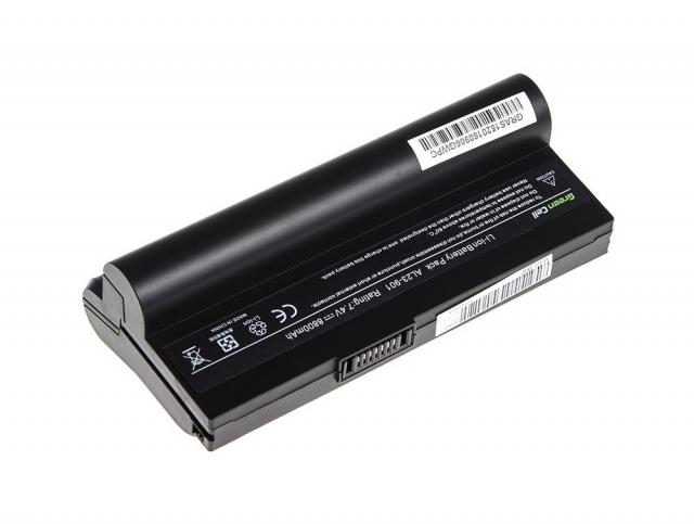 Батерия за лаптоп GREEN CELL, Asus Eee-PC 901, 904, 1000, 1000H, 7.4V, 8800mAh, Черен 