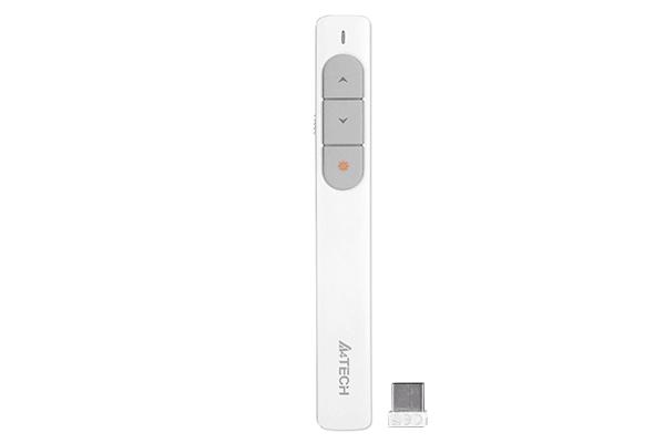 A4tech LP15, 2.4G Wireless Laser Pen, White 