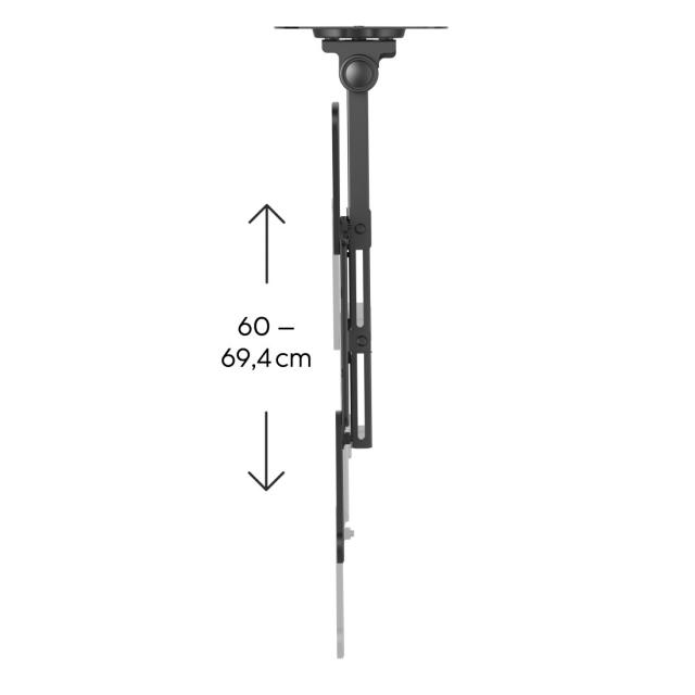 TV Ceiling Bracket, 400x400, 165 cm (65"), HAMA-118086 