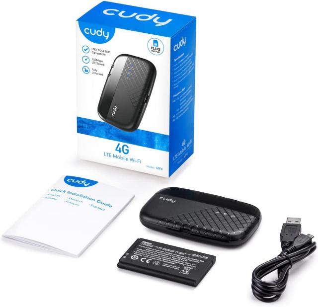 Cudy MF4 4G LTE WiFi Mobile Router 