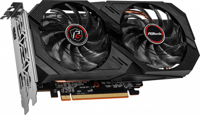 Graphic card ASRock AMD Radeon RX 6500 XT Phantom Gaming D 4GB GDDR6 OC 