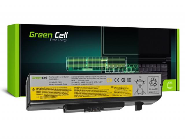 Батерия  за лаптоп GREEN CELL, Lenovo Y480 V480 Y580 G500 G505 G510 G580 G585 G700 IdeaPad Z580 P580, 11.1V, 4400mAh 