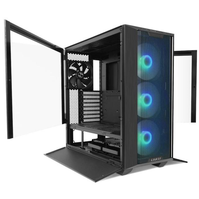 Кутия Lian-Li LANCOOL III RGB Mid-Tower, Tempered Glass, Черна 