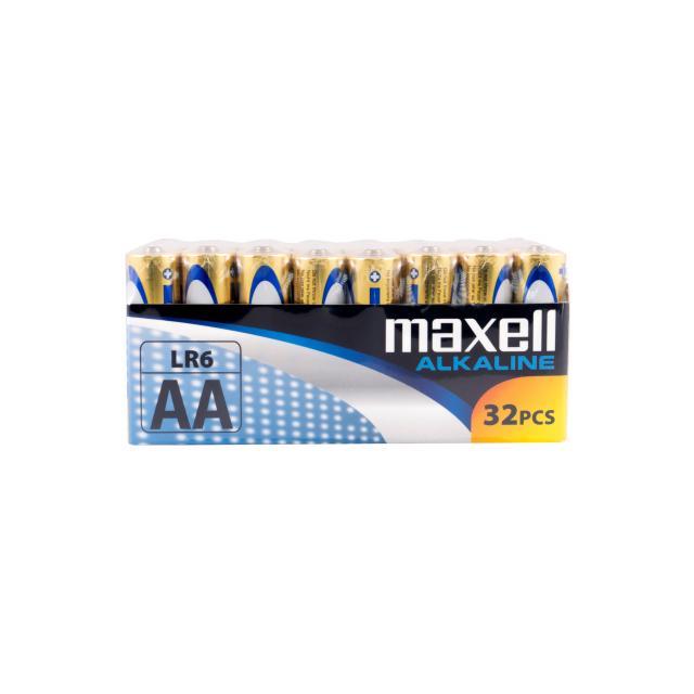 MAXELL Alkaline batteries LR6 1,5V AA 32 pcs. pack 