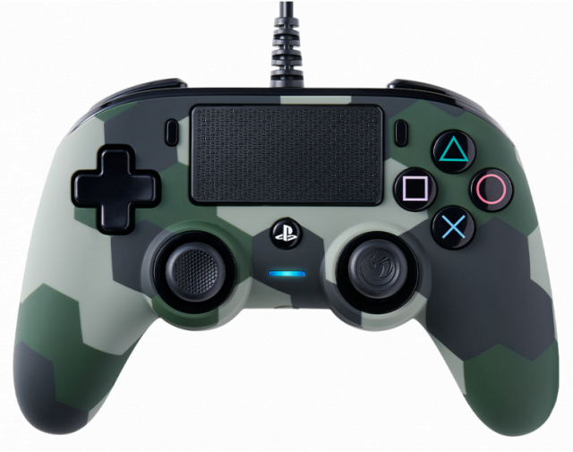 Wired Gamepad Nacon Wired Compact Controller Camo Green 