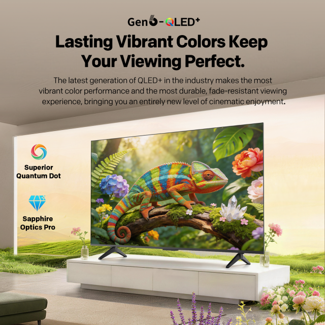 Телевизор METZ 50" 50MQH7500Z UHD 4K QLED+ Google TV, 120Hz, 126 см 