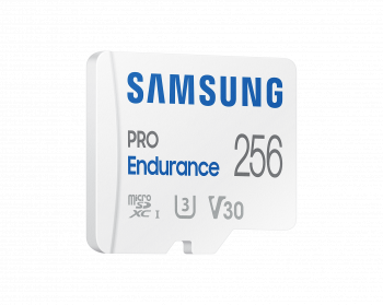 Memory card Samsung PRO Endurance microSD Card (2022), 256GB, Adapter