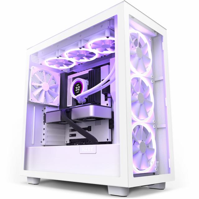 Case NZXT H7 Elite Matte White 