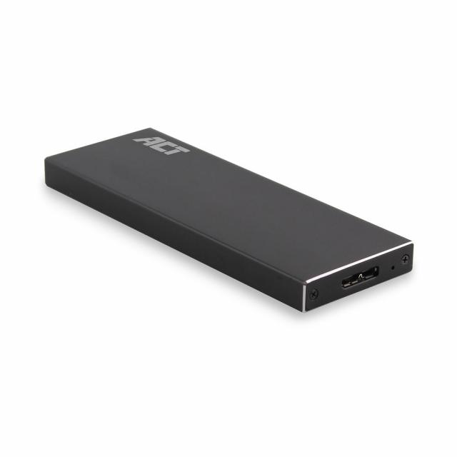 Чекмедже за твърд диск ACT AC1600, M.2 SSD, USB 3.2 Gen1, Черен 