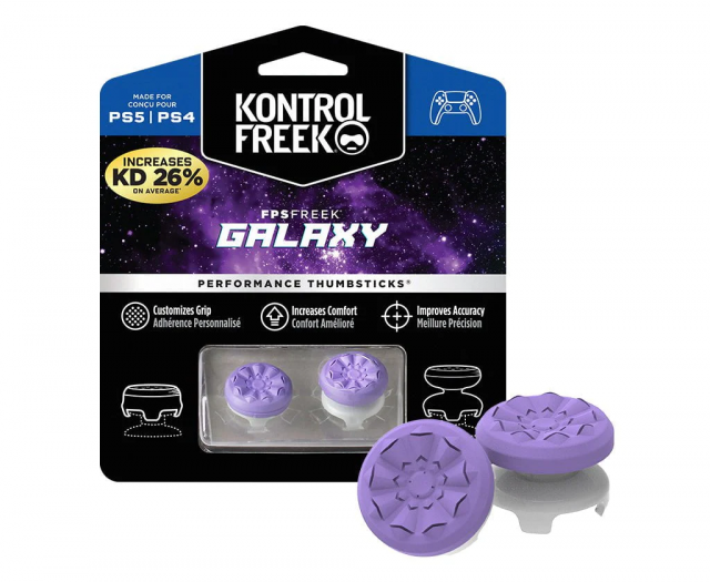 Аксесоар KontrolFreek Performance Thumbsticks FPS Freak Galaxy Purple 