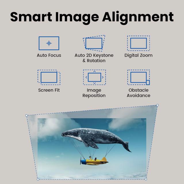 Проектор за домашно кино BenQ GP520 - 4K UHD(3840x2160) 2600 ANSI Lumens 