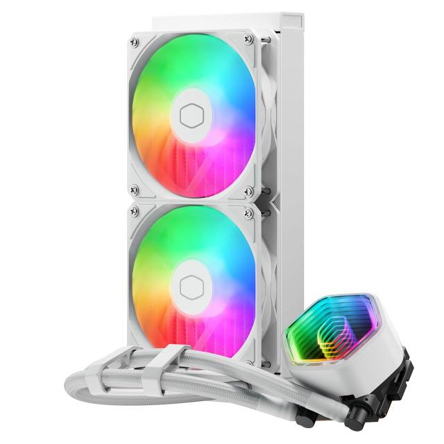 CPU AIO Cooler Master Master Liquid 240 Core II ARGB White Edition 