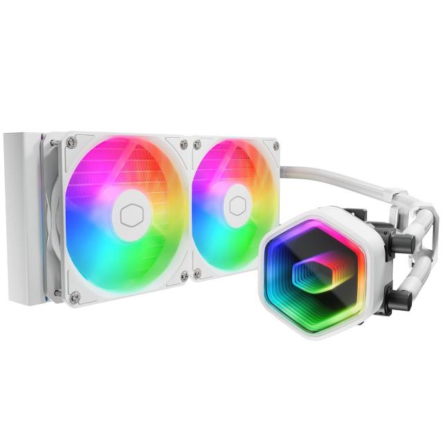 CPU AIO Cooler Master Master Liquid 240 Core II ARGB White Edition 