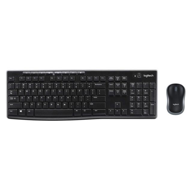 Kомплект безжични клавиатура с мишка Logitech MK270 