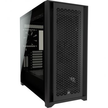 Кутия Corsair 5000D Airflow Mid Tower, Tempered Glass, Черна