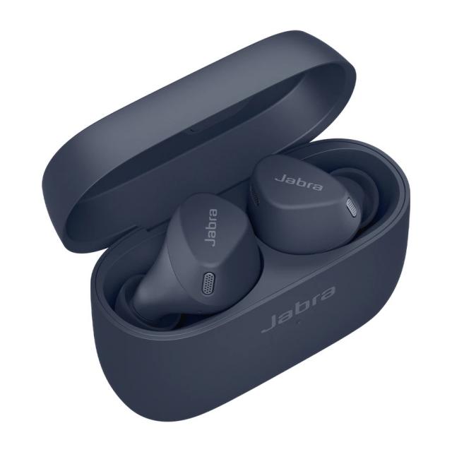 Блутут слушалки Jabra Elite 4 Active Navy 