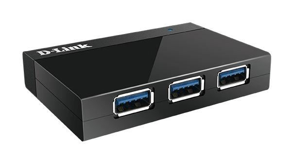 USB Hub, 4 port, D-LINK-DUB-1340-E 