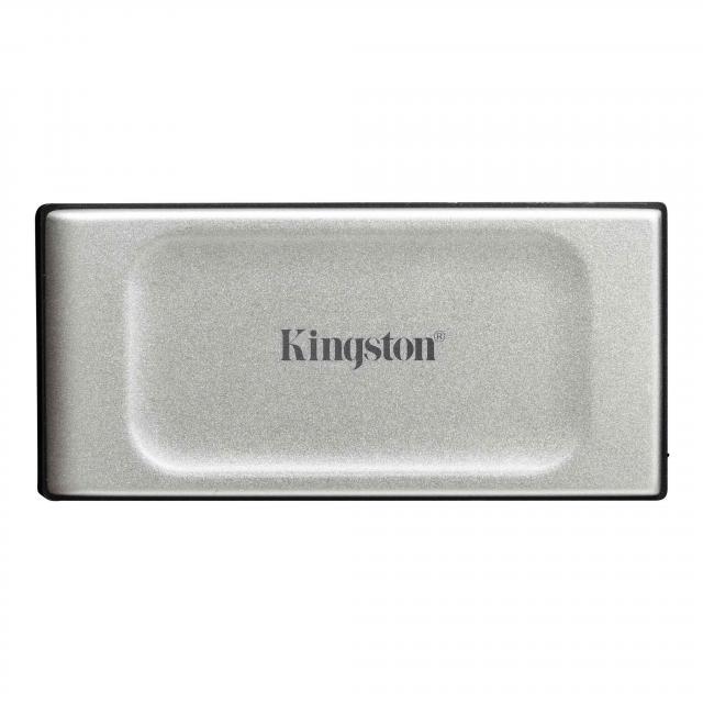 Външен SSD Kingston XS2000, 4TB, USB 3.2 Gen2 Type-C, Сив 