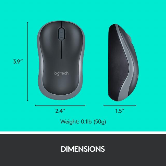 Kомплект безжични клавиатура с мишка Logitech MK270 