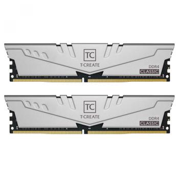 Memory Team Group T-Create Gray 16GB (2 x8GB) 3200MHz DDR4 CL22-22-22-52 1.2V