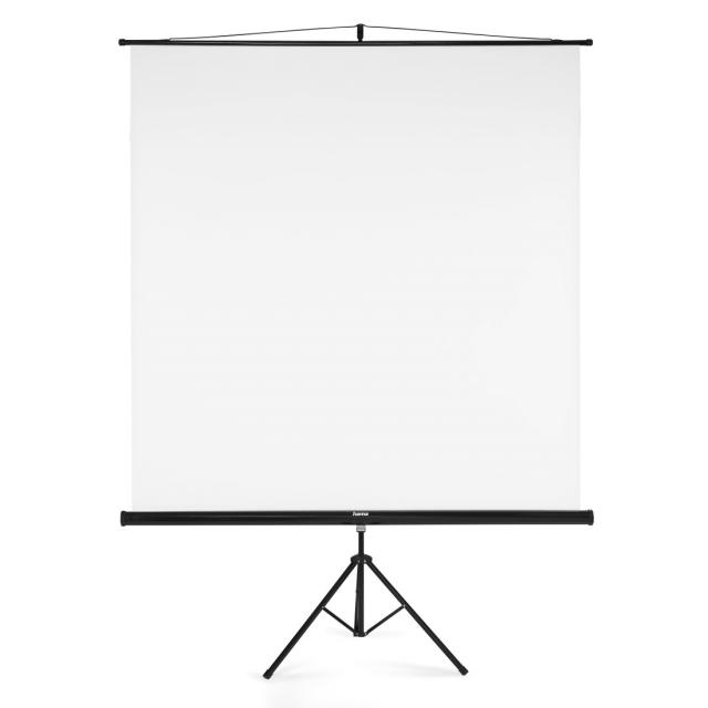 Hama Screen with tripod, 180 x 180 cm, 2-in-1, mobile set, 21573 