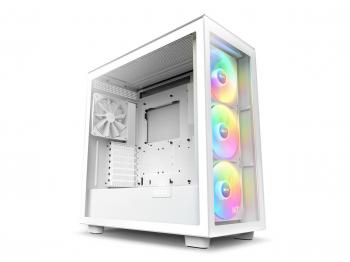 Case NZXT H7 Elite 2023 Matte White Mid-Tower