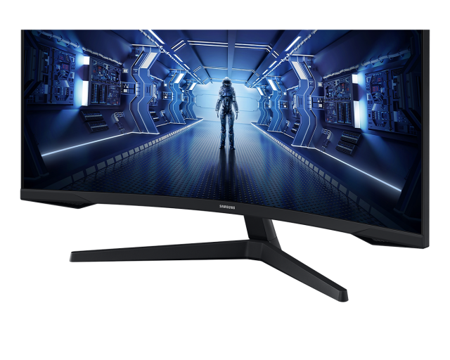 Монитор Samsung Odyssey G5 34 inch, VA Curved UWQHD 3440x1440 